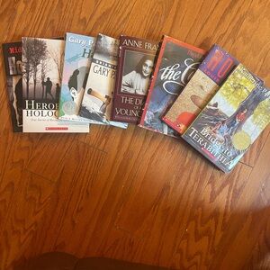 Middle School Reading, 8 books